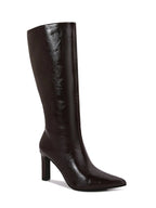 Aisha Brown High Boots - Storah Fashionwear