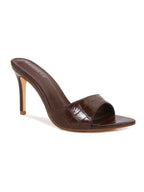 Jessa Brown Heel - Storah Fashionwear
