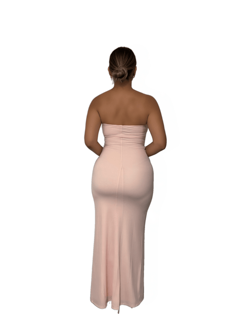 ROSE CUTOUT MAXI DRESS - Storah Fashionwear