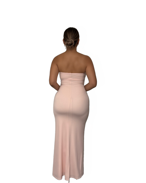 ROSE CUTOUT MAXI DRESS