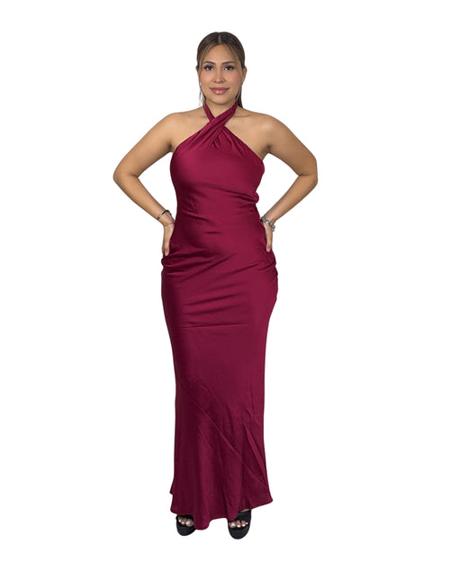 Ana Halter Maxi Dress - Storah Fashionwear