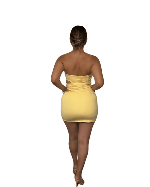 CHELSEA CUTOUT BODYCON DRESS - Storah Fashionwear