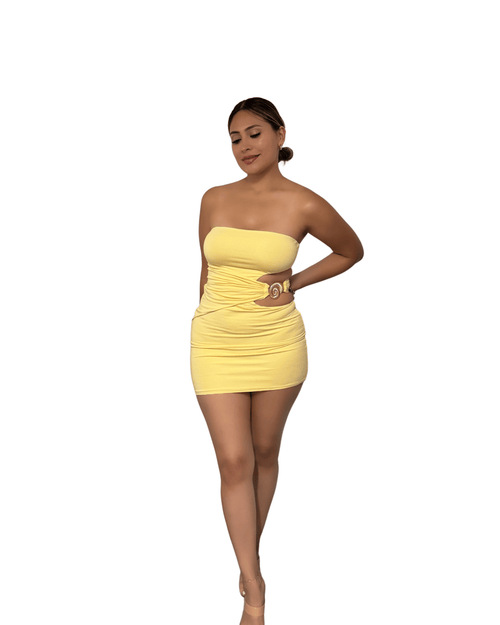 CHELSEA CUTOUT BODYCON DRESS - Storah Fashionwear