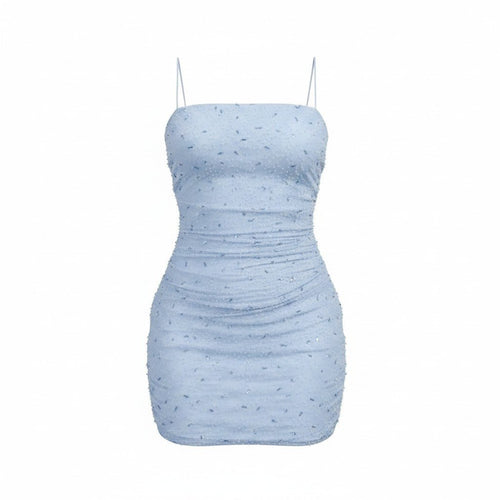 Elle Sequin Mesh Dress - Storah Fashionwear