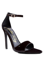 Espresso Strap Heels - Storah Fashionwear