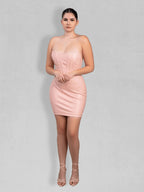 Lina blush dress - Storah Fashionwear