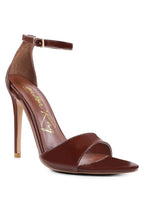Mocca Strap Heels - Storah Fashionwear