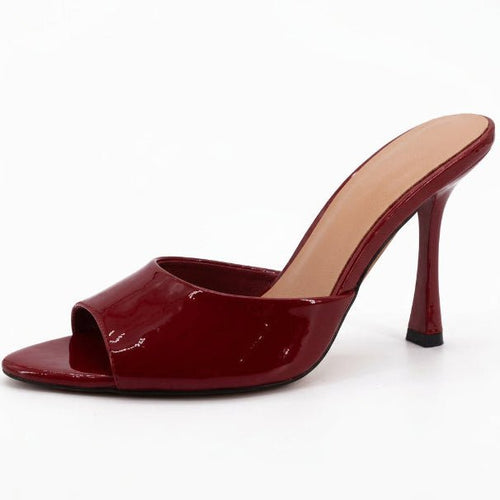 Red Sandal Heels - Storah Fashionwear