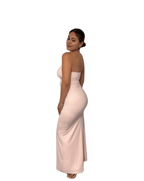 ROSE CUTOUT MAXI DRESS - Storah Fashionwear