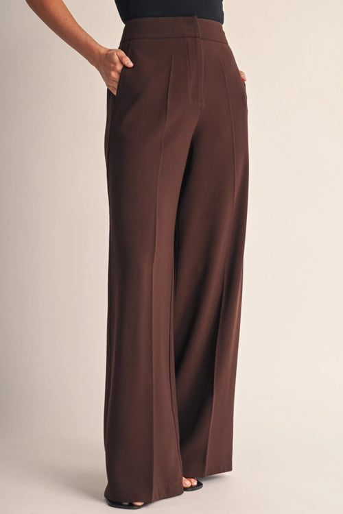 Tailored Wide Leg Pants - Storah Fashionwear