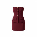 Zara Top & Mini Skort Set - Storah Fashionwear